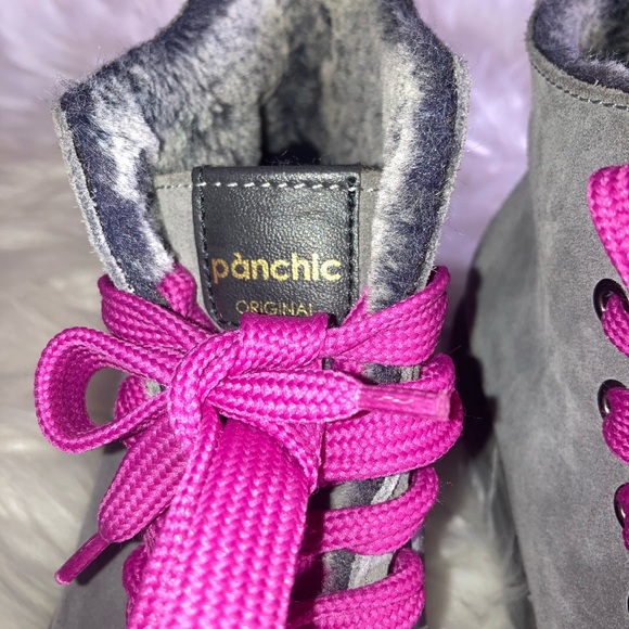 Pànchic Gray & Pink shoes - Picture 2 of 4